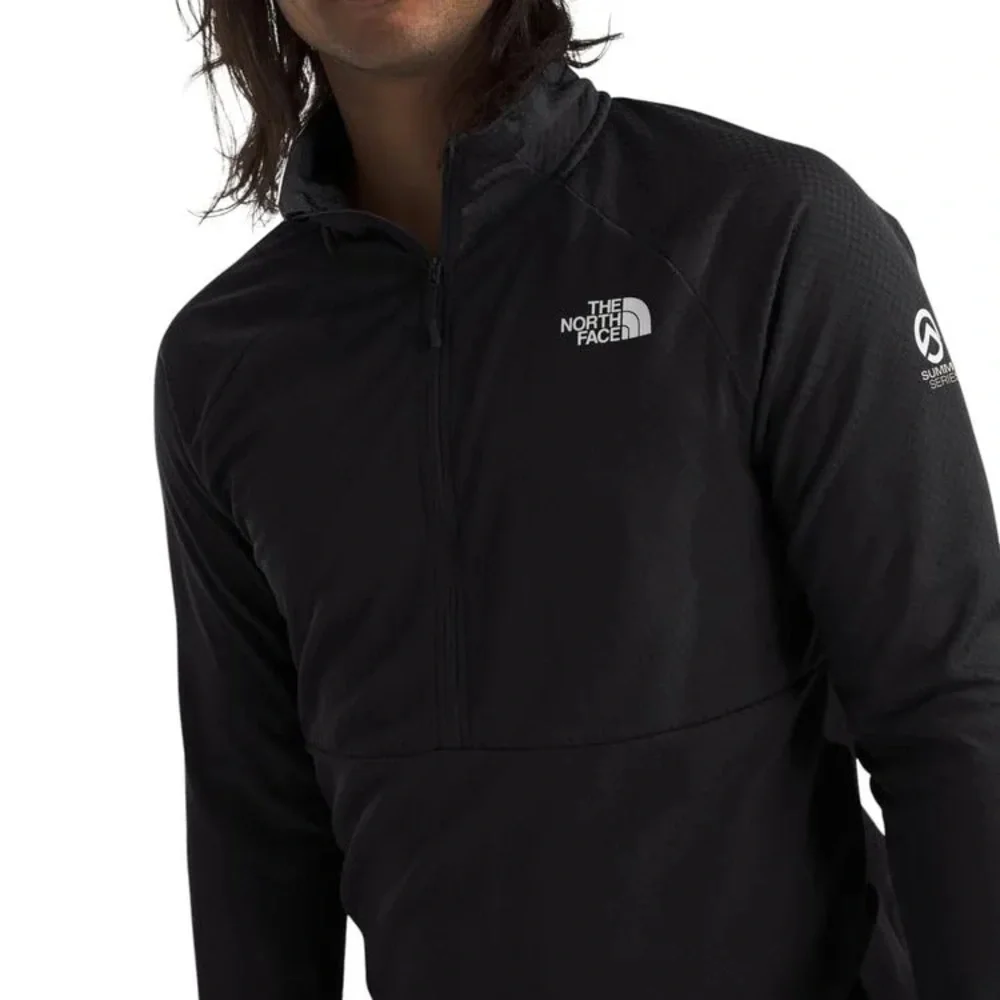 (NWT) The North Face Men's Summit Series FutureFleece 1/2 Zip Pullover - L - Blk - Picture 5 of 10